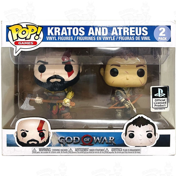 God Of War Kratos And Atreus (2-Pack) Funko Pop Vinyl