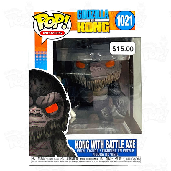 Godzilla Vs Kong - Kong with Battle Axe (#1021) - That Funking Pop Store!