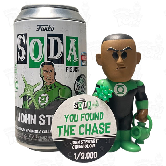 Green Lantern John Stewart Soda Vinyl Chase