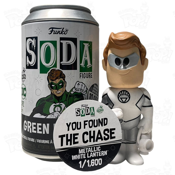 Green Lantern White Soda Vinyl Chase