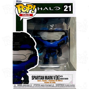 Halo: Infinite Spartan Mark V(B) W/energy Sword (#21) Funko Pop Vinyl