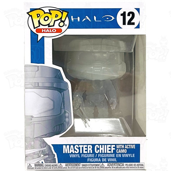 Halo Master Cheif With Active Camo (#12) Funko Pop Vinyl