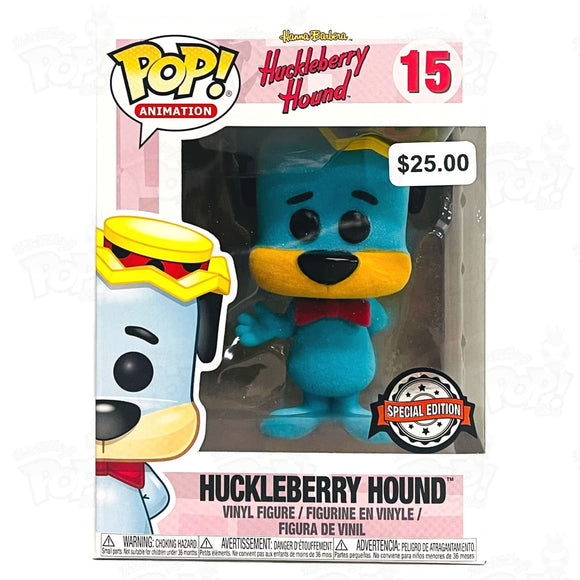 Hanna Barbera Huckleberry Hound (#15) Flocked Funko Pop Vinyl