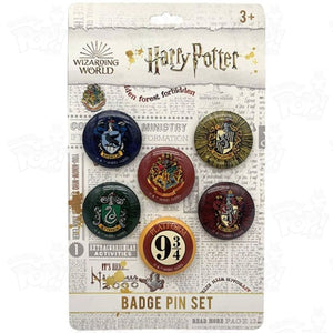 Harry Potter Badges (6-Pack) Loot