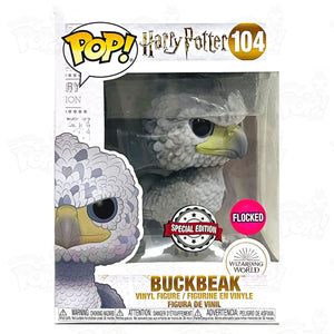 Harry Potter Buckbeak Flocked (#104) - That Funking Pop Store!