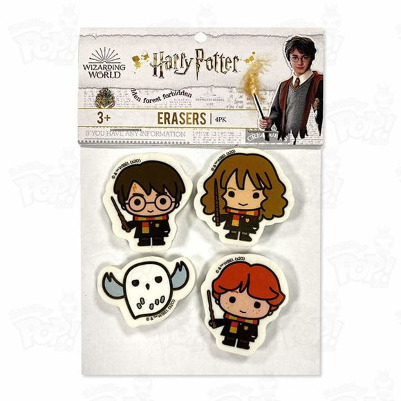Harry Potter Erasers (4-Pack) Loot