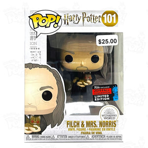Harry Potter Filch & Mrs Norris (#101) 2019 Fall Convention - That Funking Pop Store!