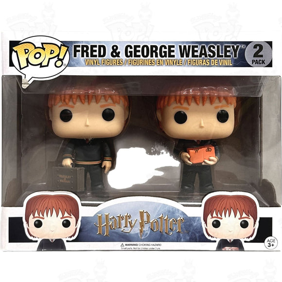 Harry Potter Fred & George Weasley (2-Pack) Funko Pop Vinyl