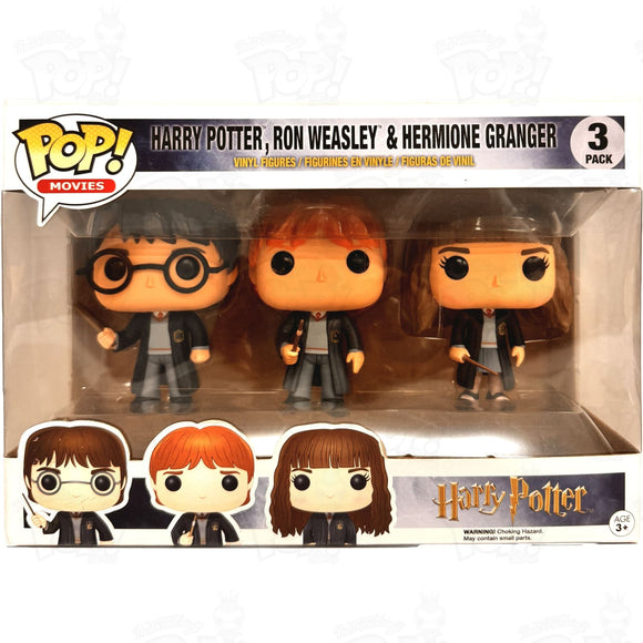 Harry Potter / Hermione Granger Ron Weasley (3-Pack) Funko Pop Vinyl