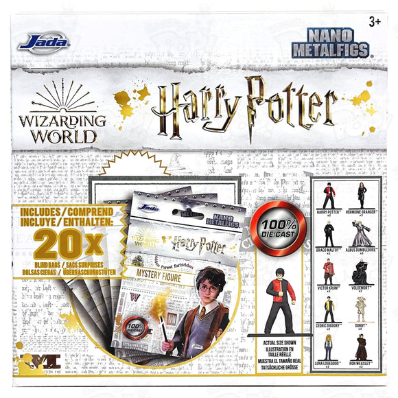 Harry Potter Nano Metal Figs - Mystery Figure 20 Blind Bags Box - That Funking Pop Store!