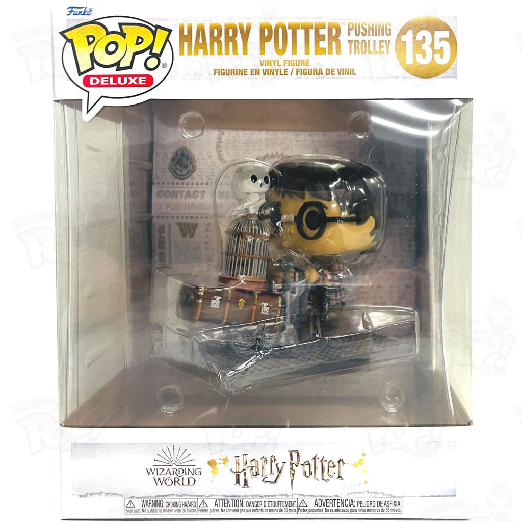 Funko Pop! Deluxe - Harry Potter Pushing Trolley n° 135 au