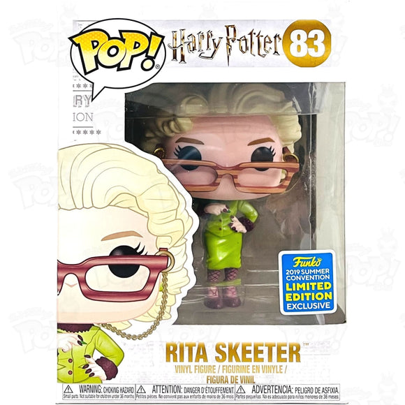 Harry Potter Rita Skeeter (#83) 2019 Summer Convention Funko Pop Vinyl