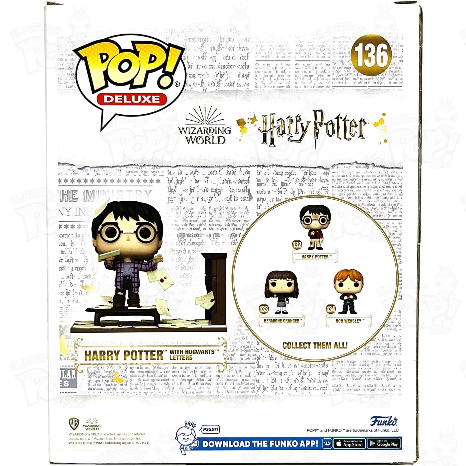 Funko Pop! Harry Potters with Hogwarts letters 136 (Funko