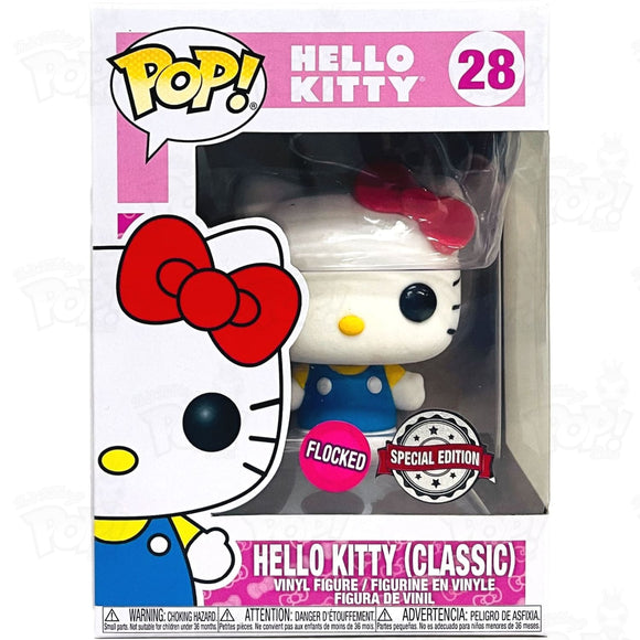Hello Kitty Classic Flocked (#28) Funko Pop Vinyl