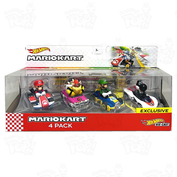Hotwheels Mariokart Exclusive 4 Pack Loot