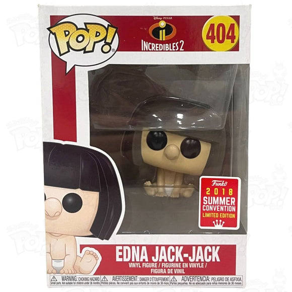 Incredibles 2 Edna Jack-Jack (#404) 2018 Summer Convention Funko Pop Vinyl