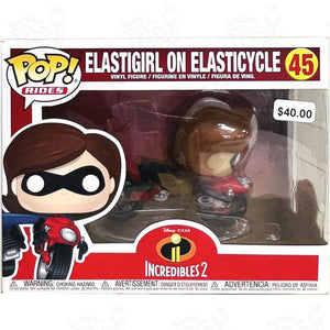 Incredibles 2 Elastigirl On Elasicycle (#45) Pop Rides Funko Vinyl