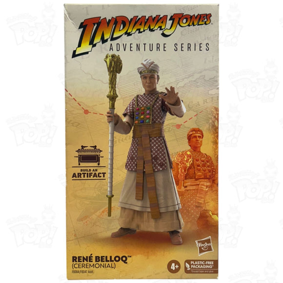 Indiana Jones and the Raiders of the Lost Ark - Rene Belloq (Ceremonial) Adventure Series 6” Scale Action Figure Loot