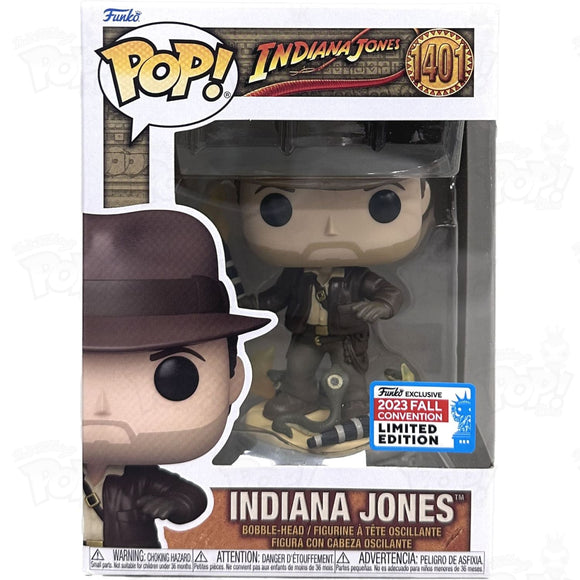Funko POP! Indiana Jones (with Snakes) 1401 - NYCC 2023 Exclusive LE Funko POP! Indiana Jones (with Snakes) 1401 - NYCC 2023 Exclusive LE