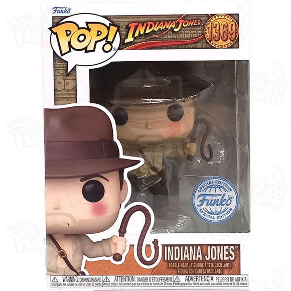 Indiana Jones: Temple Of Doom Jones W/Whip (#1369) Funko Pop Vinyl