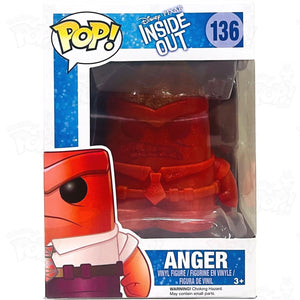 Inside Out Anger Translucent (#136) Funko Pop Vinyl