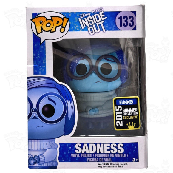 Inside Out Sadness (#133) 2015 Summer Convention Funko Pop Vinyl