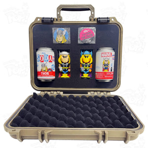 Ip68 Waterproof Tough Carry Case For Funko Pop Vinyls / Sodas Vinyl