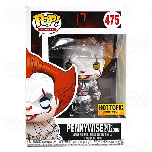 It Pennywise With Balloon (#475) Hot Topic Funko Pop Vinyl