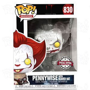 It Pennywise With Beaver Hat (#830) Funko Pop Vinyl