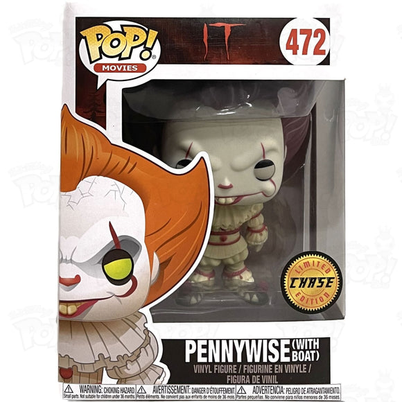 It Pennywise With Boat (#472) Chase Funko Pop Vinyl