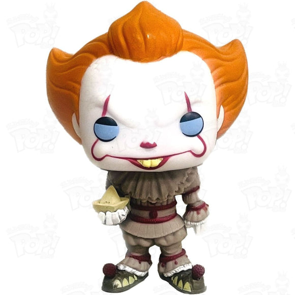 It Pennywise With Boat Blue Eyes Out-Of-Box Funko Pop Vinyl