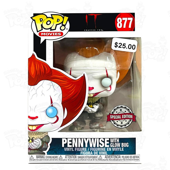 IT Pennywise with Glow Bug (#877) - That Funking Pop Store!