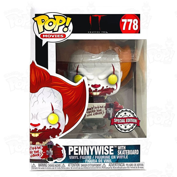 It Pennywise With Skateboard (#778) Funko Pop Vinyl