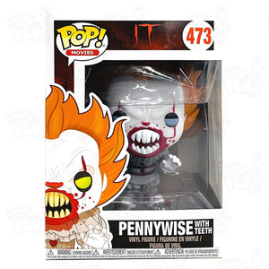 It Pennywise With Teeth (#473) Blue Eyes Funko Pop Vinyl