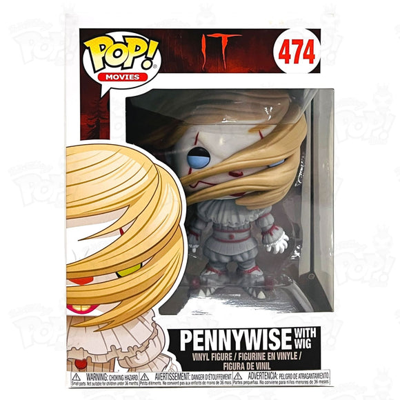 It Pennywise With Wig (#474) Blue Eyes Funko Pop Vinyl