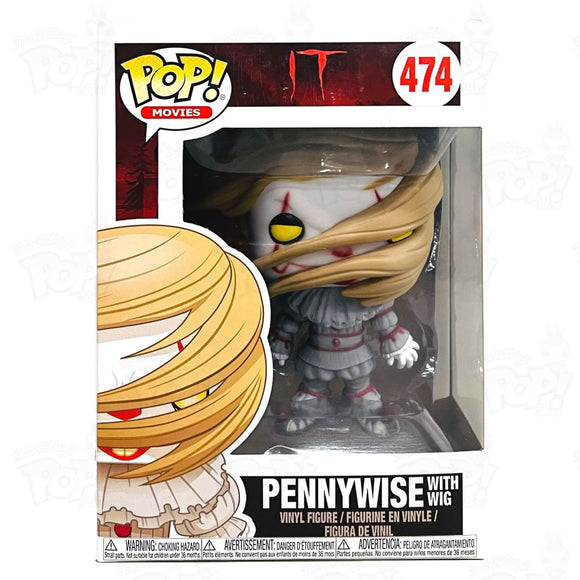 It Pennywise With Wig (#474) Funko Pop Vinyl
