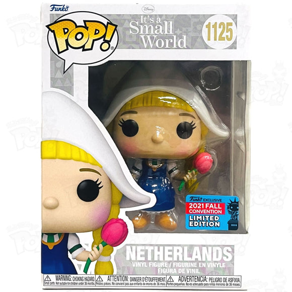 Its A Small World Netherlands (#1125) 2021 Fall Convention Funko Pop Vinyl