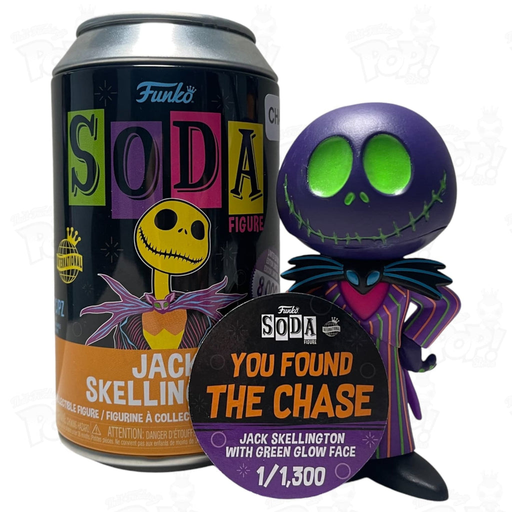 Jack Skellington offers soda