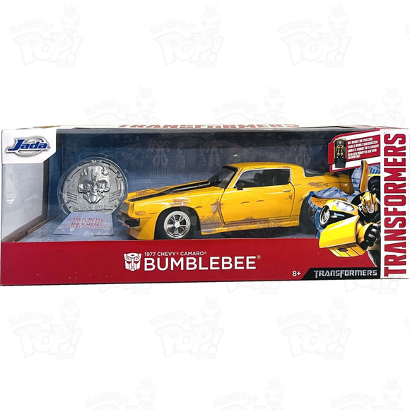 Jada Transformers Bumblebee 1/24 Scale 1977 Chevy Camaro Diecast Loot