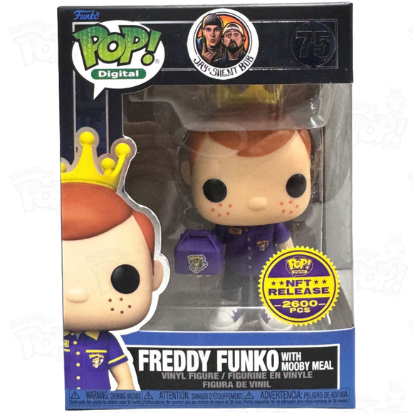 Jay & Silent Bob Freddy Funko With Mooby Meal (#75) Digital Nft Release Pop Vinyl