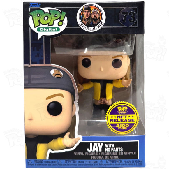 Jay & Silent Bob With No Pants (#73) Digital Nft Release Funko Pop Vinyl