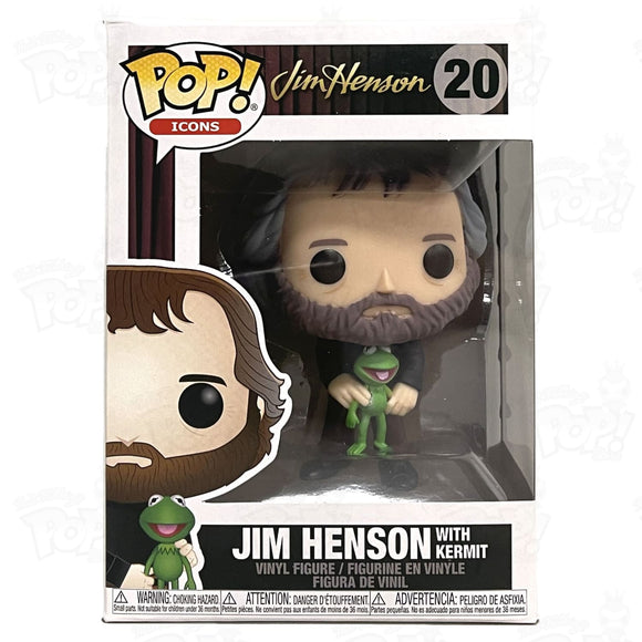 Jim Henson with Kermit (#20) - That Funking Pop Store!