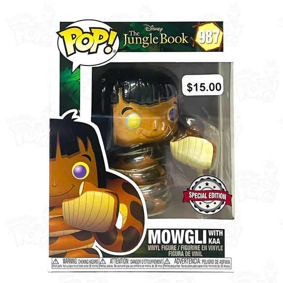 Jungle Book Mowgli with Kaa (#987) special edition - That Funking Pop Store!