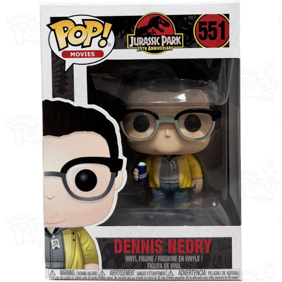 Jurassic Park 25Th Anniversary Dennis Redry (#551) Funko Pop Vinyl