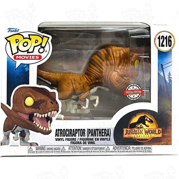 Jurassic World 3 Atrociraptor Panthera (#1216) Funko Pop Vinyl