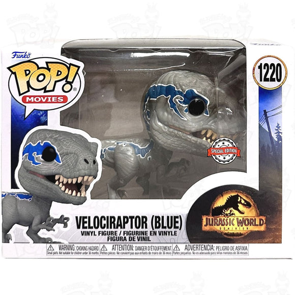 Jurassic World 3 Velociraptors Blue (#1220) Funko Pop Vinyl