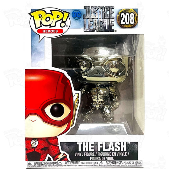 Justice League Flash (#208) Chrome Funko Pop Vinyl