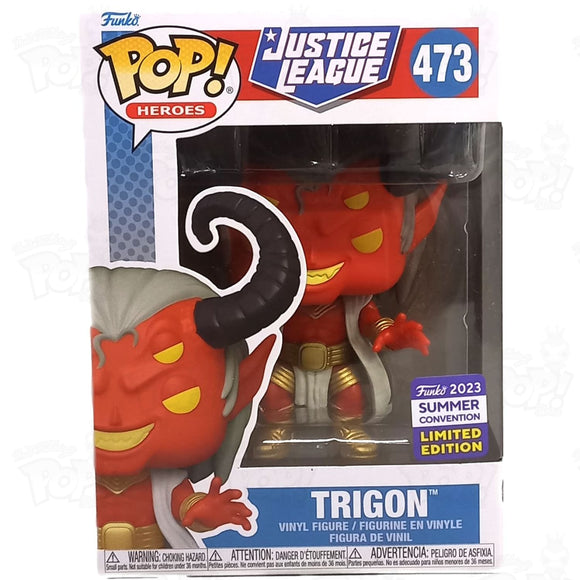 Justice League Trigon (#473) Summer Convention 2023 Funko Pop Vinyl