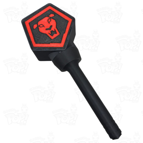 K Pop Demon Hunters 3D Printed Saja Boys LED Lightstick Loot