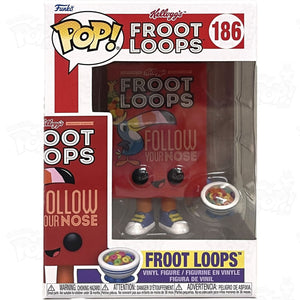 Kelloggs Froot Loops Cereal Box (#186) Funko Pop Vinyl